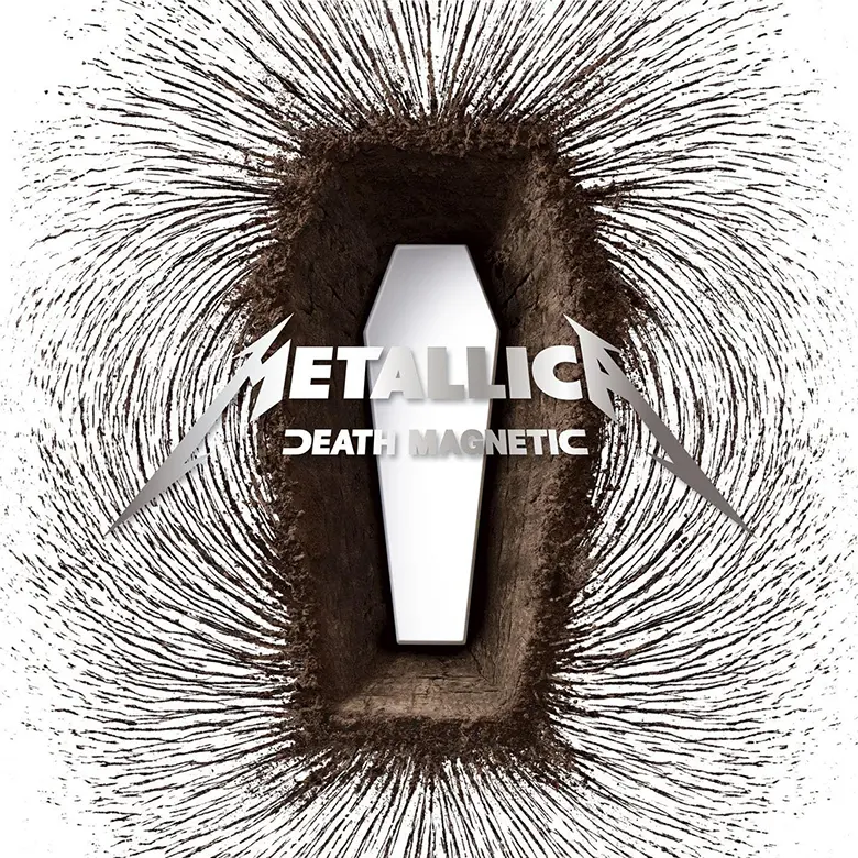 Portada del álbum Death Magnetic de Metallica