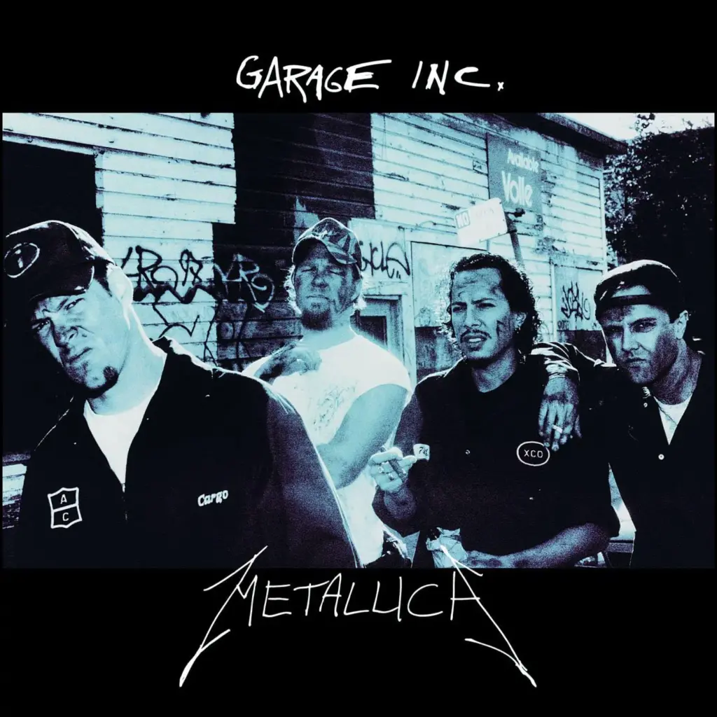 Portada del álbum Garage inc. de Metallica
