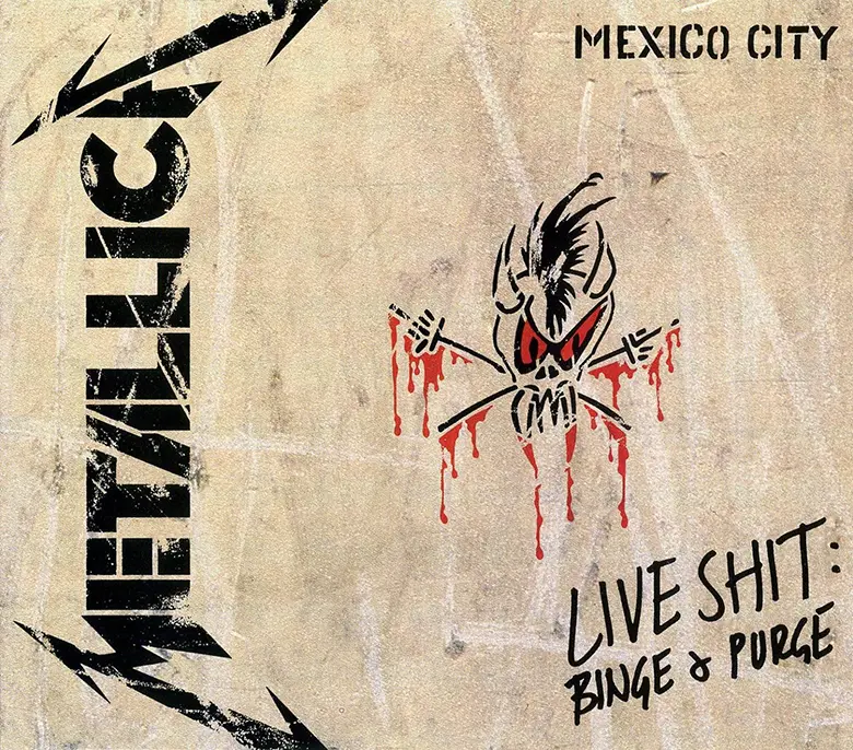 Portada del álbum Live Shit: Binge & Purge de Metallica