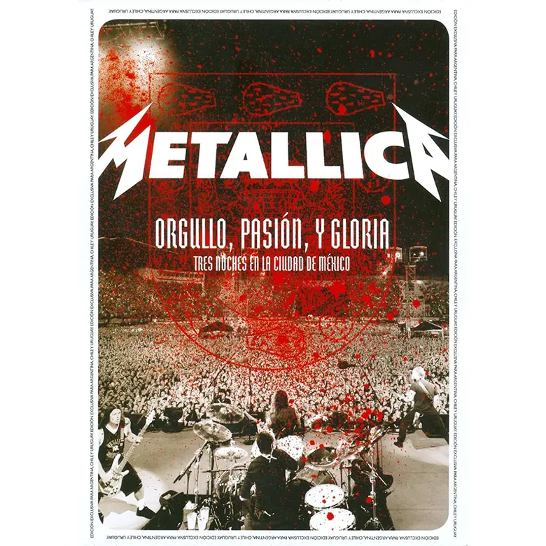 Portada del álbum Orgullo, Pasión y Gloria de Metallica