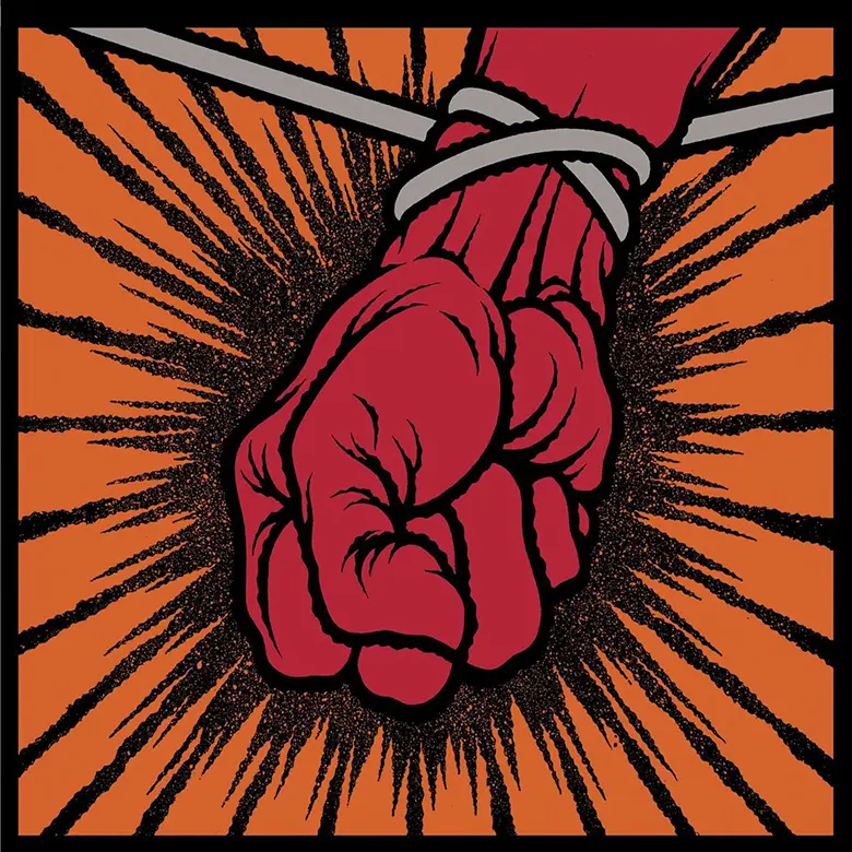 Portada del álbum St. Anger de Metallica