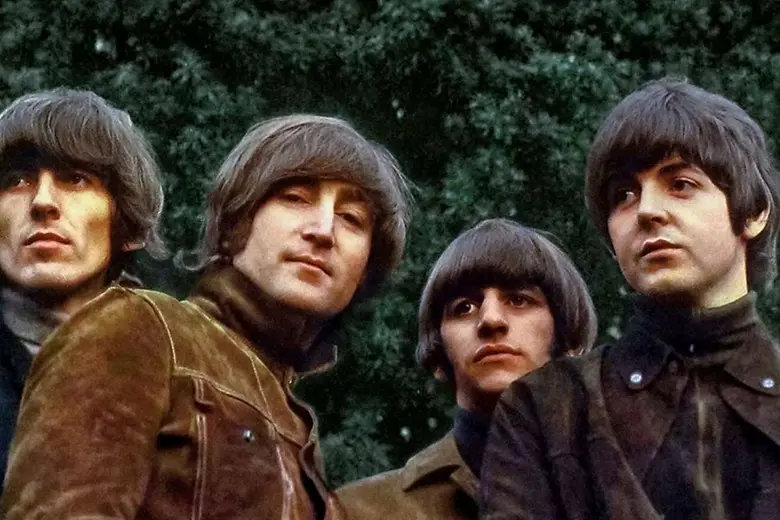 Portada del disco Rubber Soul de los Beatles